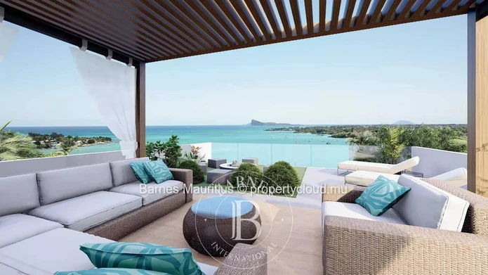 GRAND BAIE - Penthouse pieds dans l'eau - 3 chambres