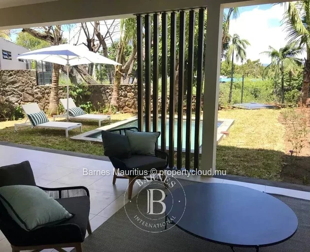 POINTE AUX CANONNIERS – Brand-new garden apartment with private pool – 2 bedrooms
