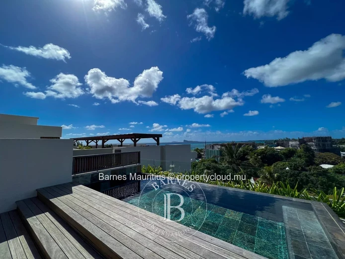 POINTE AUX CANONNIERS - Luxurious Penthouse with private deck and views - 3 bedrooms