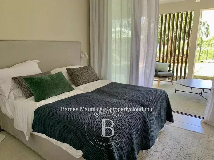 POINTE AUX CANONNIERS – Brand-new garden apartment with private pool – 2 bedrooms