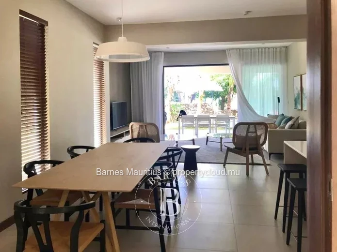 POINTE AUX CANONNIERS – Brand-new garden apartment with private pool – 2 bedrooms