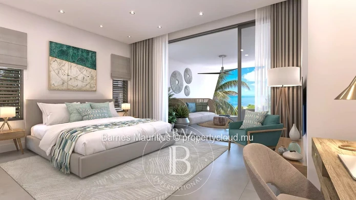 BLACK RIVER - Beachfront Apartment with Sea Views - 3 Bedrooms