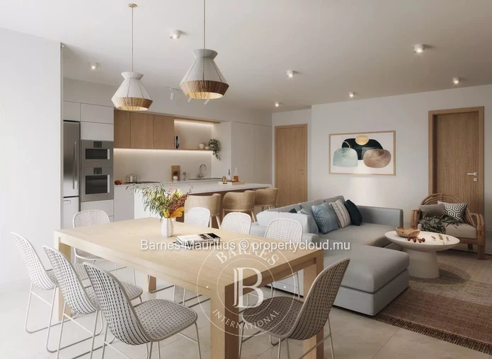 TAMARIN - Off-Plan - Modern apartment - 3 bedrooms