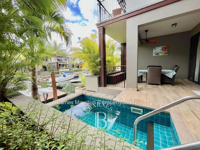 RIVIERE NOIRE - Duplex en marina avec amarrage privé - 3 chambres