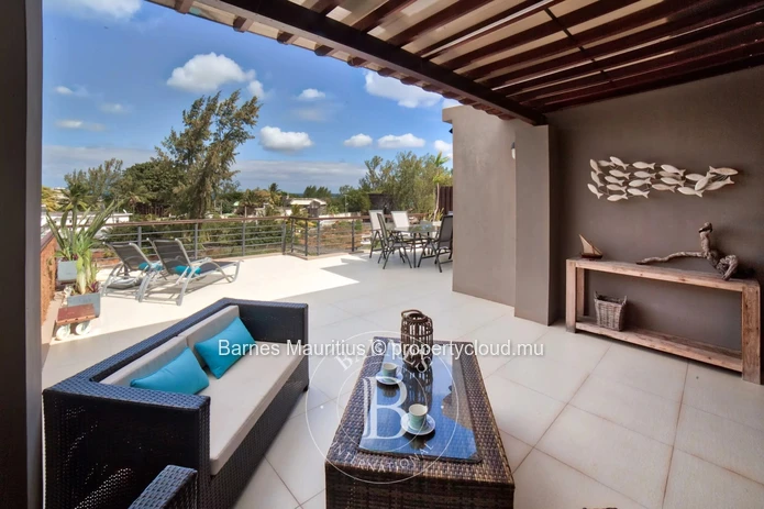 RIVIERE NOIRE - Penthouse vue mer - 4 chambres